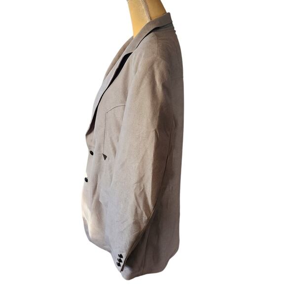 Brad Whitney Men's Vintage Rockabilly Western‎ Rodeo Gray Blazer Size 44 - Picture 2 of 6
